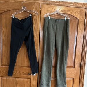 PINK Victoria's Secret Black Leggings and Tek Gear sweatpants